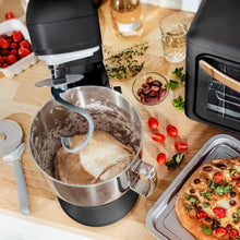 Beautiful 5.3 Qt Stand Mixer, Black Sesame with Flat Beater, Dough Hook, Balloon Whisk