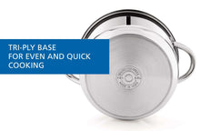 Mainstays Stainless Steel 4-Quart Steamer Pot with Glass Lid, Induction Compatible, Dishwasher Safe, Veggies, Fish - Brands For Less USA