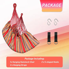 QUANFENG QF Hanging Hammock Chair Patio Indoor and Outdoor Hammock Swing Support 330 lbs