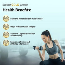 California Gold Nutrition, Sport, Creatine Sports Formula™, with Amino Acid Blend, Beta-Alanine, Beet Juice & Coconut, 1.13 lb (514 g) - Brands For Less USA