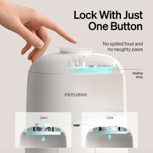 Petlibro 2L Air Automatic Cat Feeder, Battery-Operated Food Dispenser with 180-Day Battery Life, AIR Timed Feeder for Cats & Dogs, White
