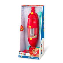 Battat Tidy Tot Vacuum with Plastic Handheld Vacuum and Real Suction, Toddler and Preschool Toys