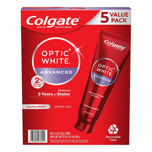Colgate Optic White Advanced Hydrogen Peroxide Toothpaste 5 pk./4.2 oz. - Sparkling White
