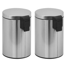 Innovaze Round Shape 6.6 Liter Pedal Bin, 2 ct.