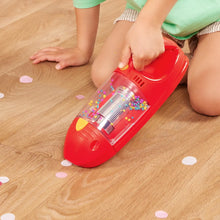 Battat Tidy Tot Vacuum with Plastic Handheld Vacuum and Real Suction, Toddler and Preschool Toys