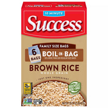 Arroz integral para hervir en bolsa Success, 32 oz.