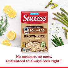 Arroz integral para hervir en bolsa Success, 32 oz.