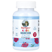 MaryRuth's, Kids Magnesium Calm Gummies, Hibiscus, 60 Gummies