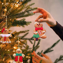 HAMCSTNF Gingerbread Man Ornaments for Christmas Tree, 12pcs, 3"