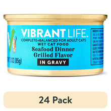 24pack-VibrantLifeSeafoodDinnerGrilledFlavorinGravyWetCatFood-3ozCan-_1 - Brands For Less USA