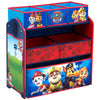 Delta Children PAW Patrol 6-Bin Design & Store Toy Organizer