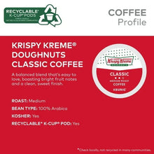 Krispy Kreme Classic Coffee, Medium Roast K-Cup Coffee Pods, 24 Count - Brands For Less USA