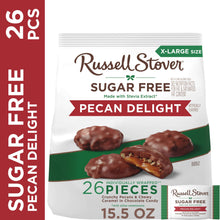 RUSSELL STOVER Sugar Free Pecan Delight Chocolate Candy, 15.5 oz. bag