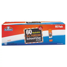 Elmer'S Washable All Purpose School Glue Sticks, Clear, 60Ct.