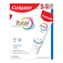 Colgate Total Active Prevention Whitening Toothpaste, Mint, 5 pk./6.0 oz.
