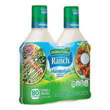 Hidden Valley Original Ranch Homestyle Salad Dressing and Topping, 2 pk./40 oz.