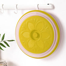 Vented Collapsible Microwave Splatter Cover for Food,Kitchen dish bowl Plate Proof lid Can be Hung,Dishwasher-Safe,BPA-Free Silicone & Plastic - Brands For Less USA