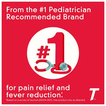 Children's Tylenol Pain + Fever Dye-Free Medicine Cherry Flavor, 3 x 4 fl. oz.