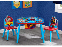 Delta Children Nickelodeon PAW Patrol 3-Pc. Table and Chair Set with Storage