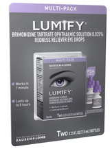 Lumify Redness Reliever Eye Drops, 2 pk.