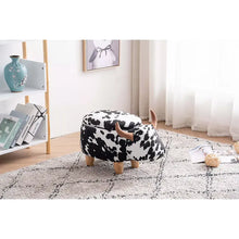 Home to Office Connor the Cow Ottoman