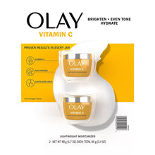 Olay Vitamin C Brighten, Even Tone, Hydrate Lightweight Moisturizer, 2 pk./1.7 oz