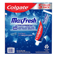 Colgate MaxFresh Cool Mint Toothpaste, 5 pk./7.3 oz.