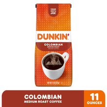 (6 pack) Dunkin’ Colombian Medium Roast Ground Coffee, 11 oz Bag - Brands For Less USA