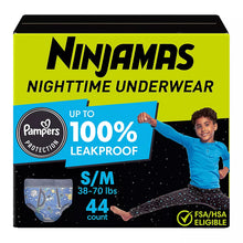 Ninjamas Nighttime Bedwetting Underwear for Boys (Select Size)