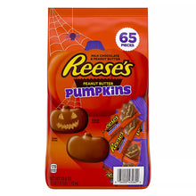 Reese's Milk Chocolate Peanut Butter Pumpkins Candy, Halloween, Bulk Bag, 65 Pc./39.8 oz.