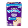 Smucker's Uncrustables Peanut Butter & Grape Jelly Sandwiches, Frozen, 10g Protein, 18 ct./2.8 oz.