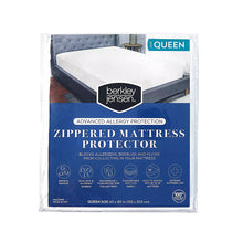 Berkley Jensen Allergy Advanced Zippered Queen-Size Mattress Protector Queen