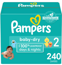 Pampers Baby Dry Diapers (Select Size)