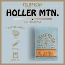 Stumptown Coffee Organic Holler Mountain Premium Medium Roast Whole Bean Coffee, Arabica, 12 oz - Brands For Less USA