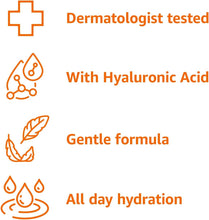 Amazon Basics Moisturizing Water Gel with Hyaluronic Acid, Refreshing, 1.7 Ounces, 1-Pack