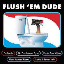 DUDE Wipes XL Flushable Wipes, POOPsicle, 8 ct., 384 wipes