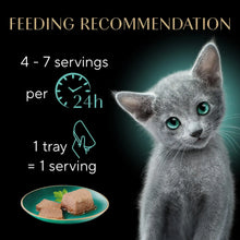 Sheba Perfect Portions Kitten Variety Flavors Pate Wet Cat Food, 2.6 oz Twin-Pack Trays (12 Pack)