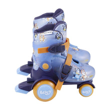 Bluey Kids Training Roller Skates, Adjustable Sizing, Size 9-12, Unisex