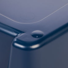 IRIS Open Top Cat Litter Box with Shield, Navy