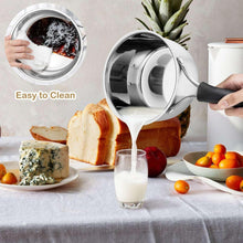 Walchoice 1 Quart Saucepan, Stainless Steel Soup Milk Pan with Transparent Lid - Brands For Less USA