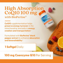 Doctor's Best, High Absorption CoQ10, 100 mg, 120 Softgels