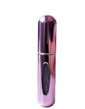 Travel Mini Perfume Atomizer, 5ml Refillable Portable Spray Bottle, Bright Shinning Colours, Pack of 4