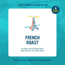 Cameron's Coffee Premium French Roast Ground Coffee, Dark Roast, 28 oz, Naturally Caffeinated - Brands For Less USA