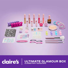 Claire’s® Ultimate Glamour Box Slumber Party Makeover Set, Kids Makeup Kit, Girls Slumber Party, Ages 8+