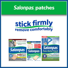 Salonpas Maximum Strength Flex Pain Relief Patch Lidocaine 4%, 8 Hours, Thin, Flexible, 7 Count - Brands For Less USA