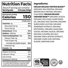 Orgain Organic 21G Plant-Based Protein Powder, Creamy Chocolate Fudge (2.74 Lbs.) - Brands For Less USA