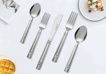 Mainstays 49 Piece Elena Adult Stainless Steel Flatware and Organizer Tray Value Set Silver, Service for 8 - Brands For Less USA