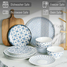 BTaT- Dinnerware Sets for 4, 12 pcs, Ceramic Dinnerware Sets - Brands For Less USA