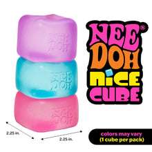 NeeDoh Nice Cube, Satisfying Square Shaped Sensory Toy, Colors May Vary, Children Ages 3+ - Brands For Less USA