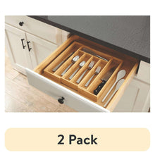 2pack-BetterHomes-GardensNaturalBambooExpandableSilverwareOrganizer-13-98x10-04-15-35x1-97inches-_1 - Brands For Less USA